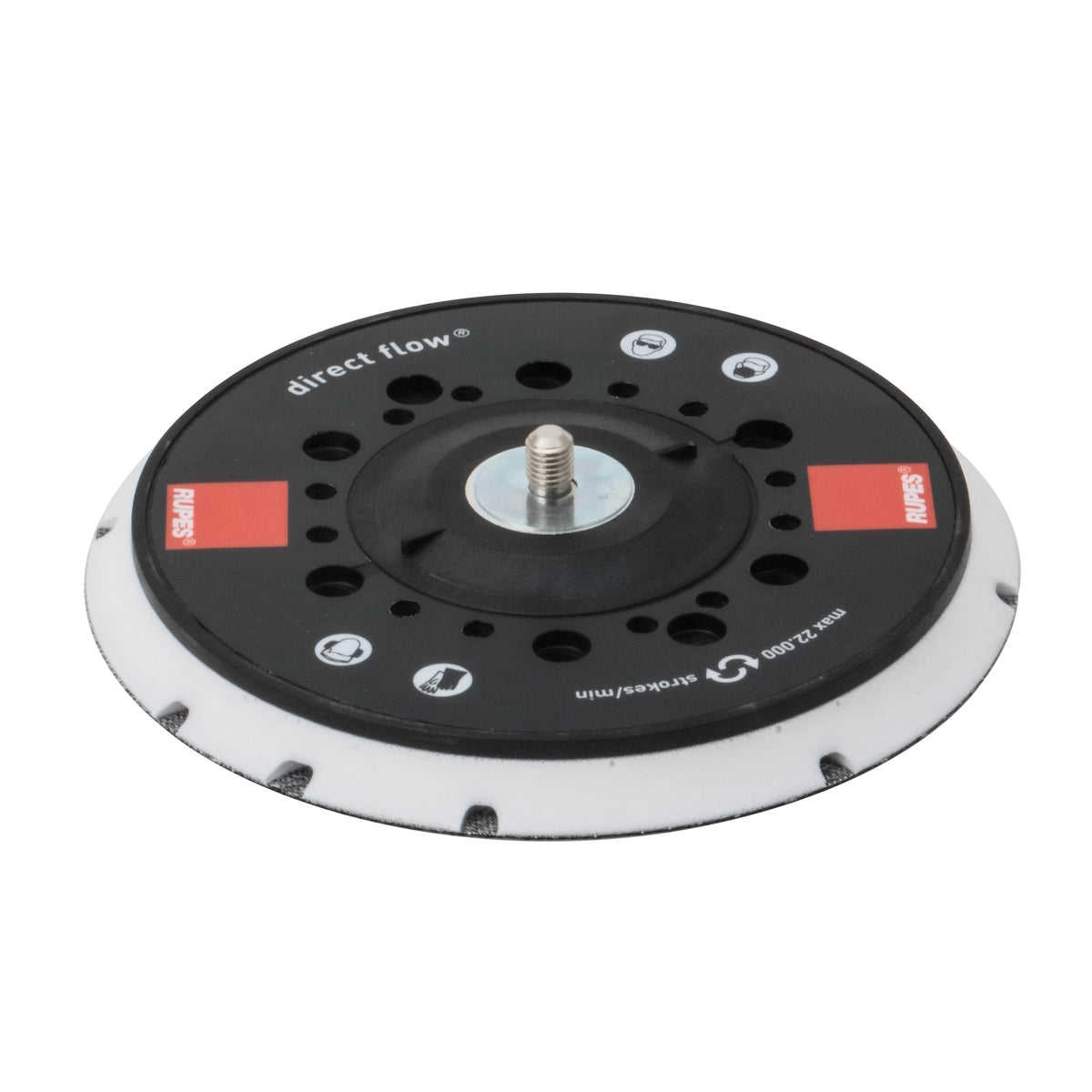 Schuurpad/zool 125mm Velcro E 5/16